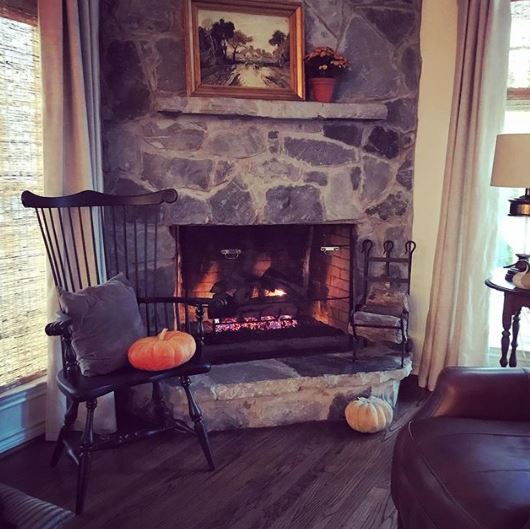 Interior of Katy Blakey's house